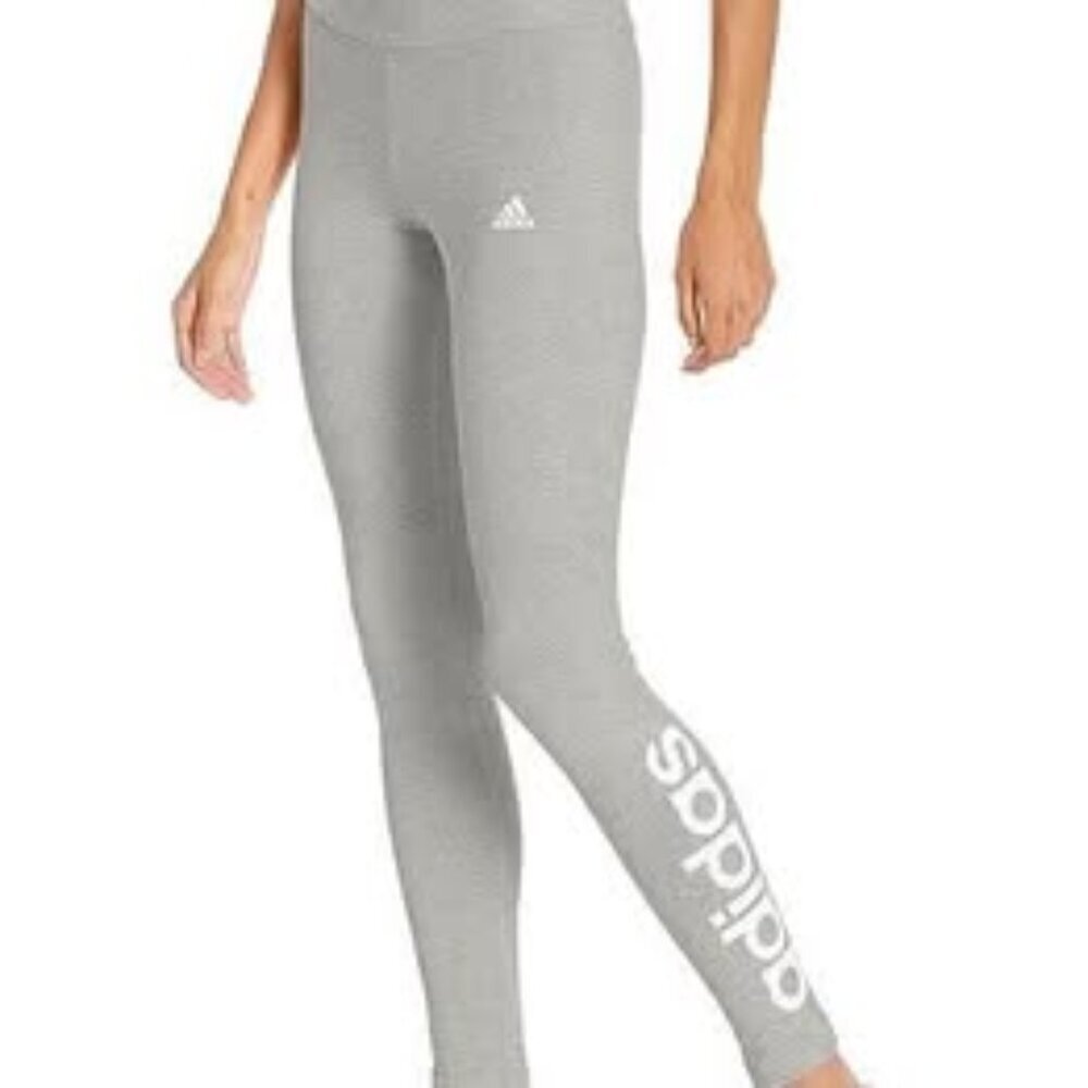 NEW ADIDAS Loungwear Essential High Rise Logo Leggings MSRP: $40 - Size XS